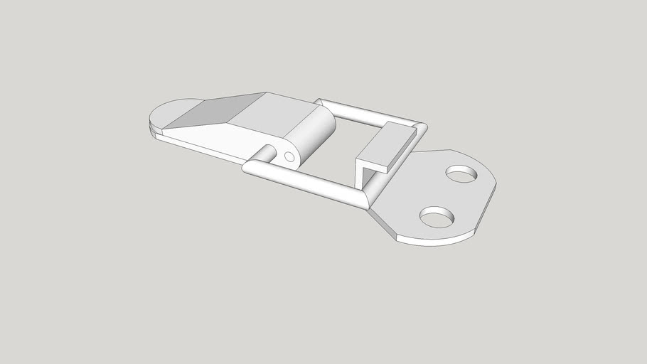 Buckle Spring Lock | 3D Warehouse