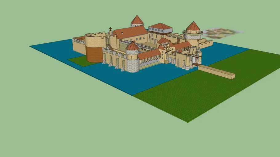 Medieval castle | 3D Warehouse
