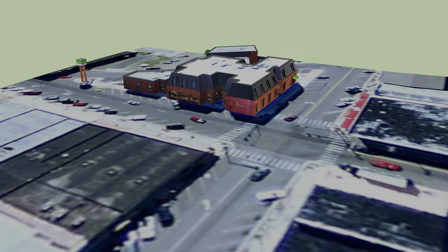 Regions Bank of Benton 3D Warehouse