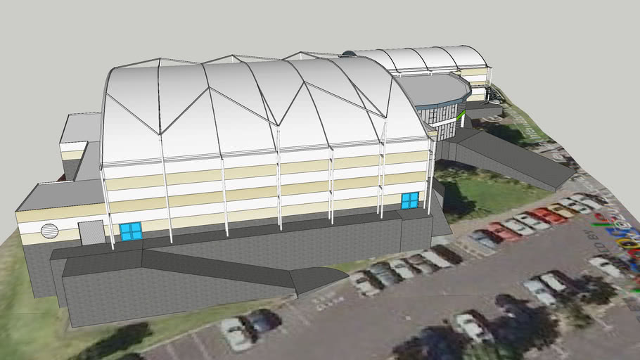 Unitec Sports Centre - Gym (Building 174) | 3D Warehouse