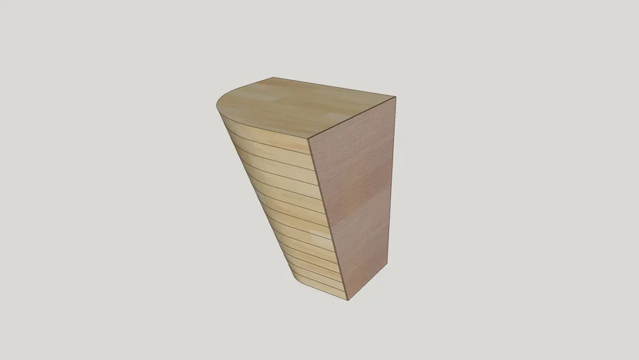 corner parts left | 3D Warehouse