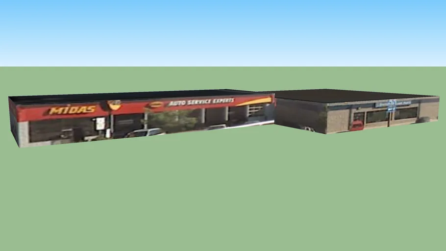 Automotive shops in Castle Rock, Colorado 3D Warehouse
