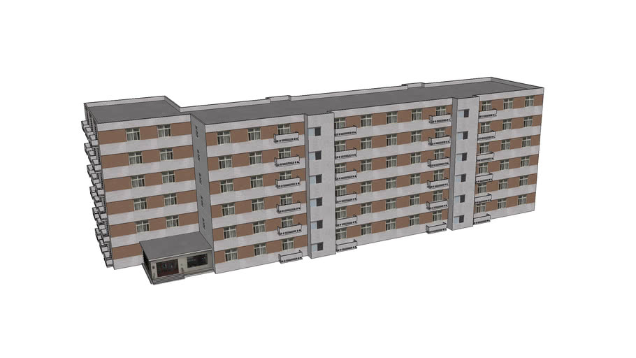 Dorm Bldg 46 | 3D Warehouse