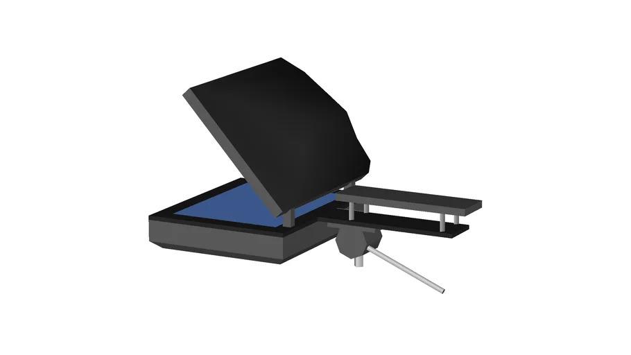Portable teleprompter 3D Warehouse