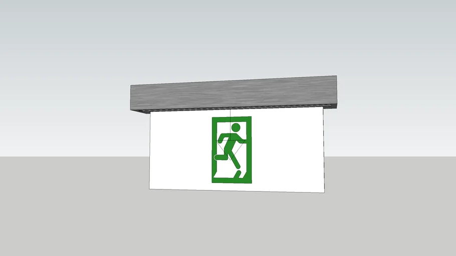 Exit Sign 3d Warehouse