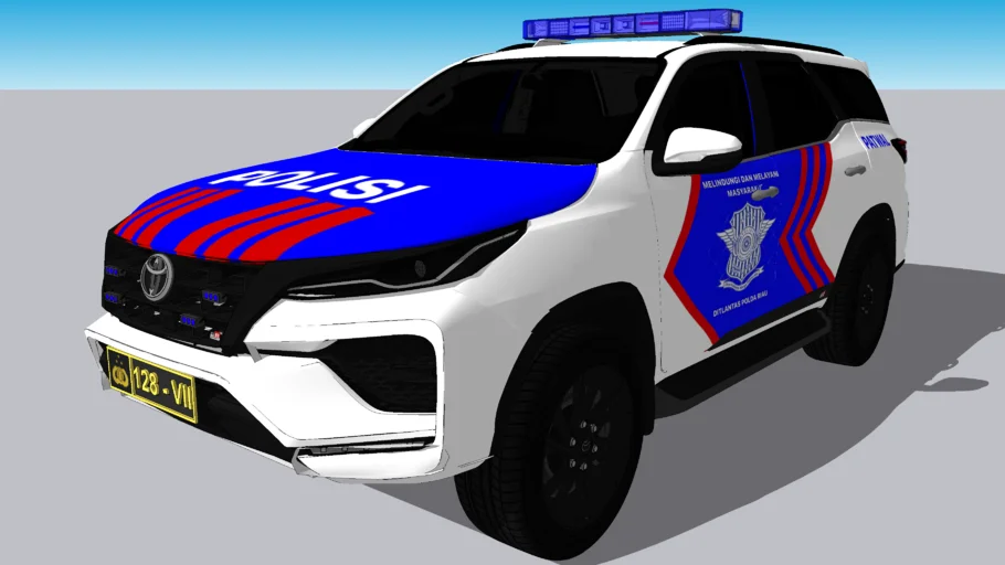 MOBIL POLISI PATWAL FORTUNER GR