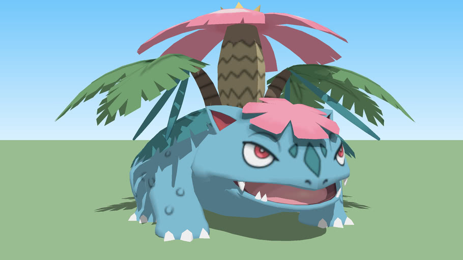 Mega Venusaur (Pokémon X and Y) 3D Warehouse