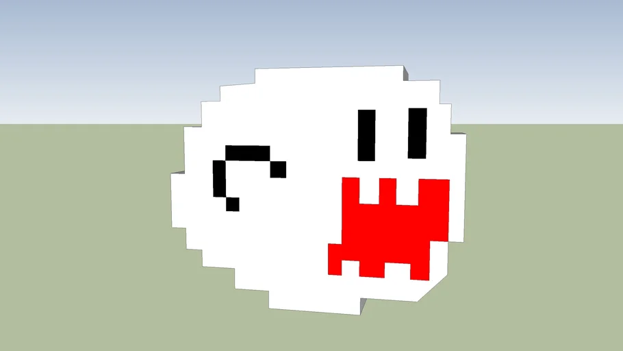 mario ( pixel Boo )