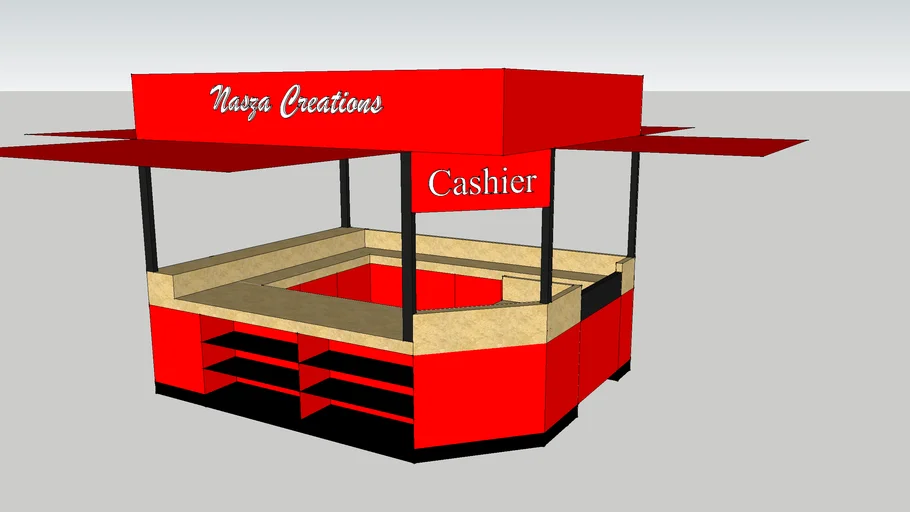 Outdoor Kiosk 3D Warehouse