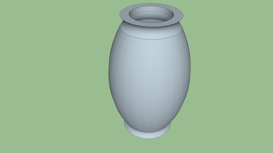 vase for tinkercad 3D Warehouse