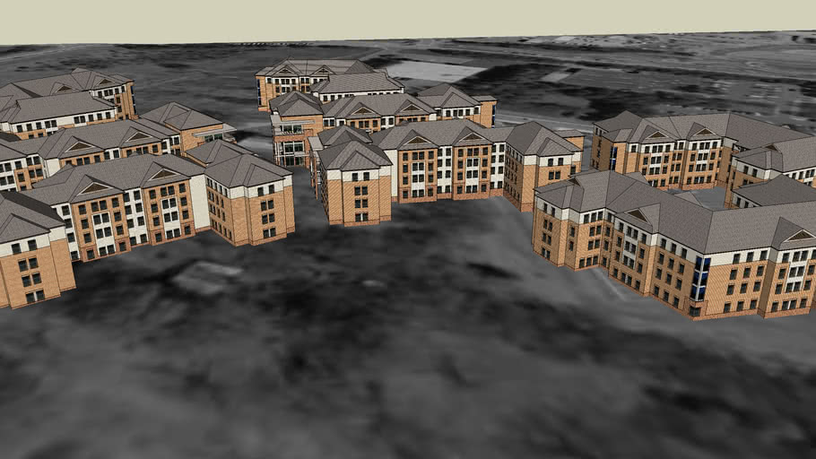 Wolf Village Apartments 3D Warehouse