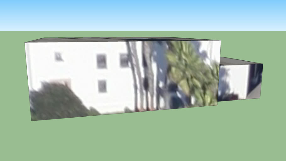 U.S. Post Office, Huntington Beach, CA 3D Warehouse