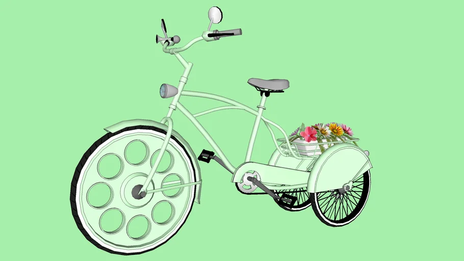 Vintage Bicycle 3 3D Warehouse