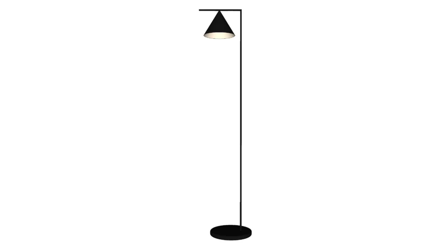 Tall Black Floor Lamp