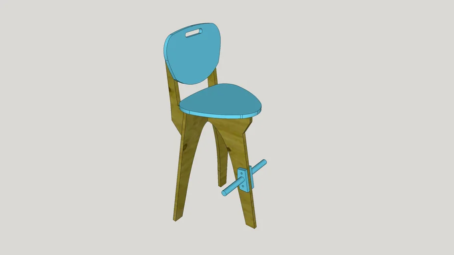 Stool Chair Combo 3D Warehouse