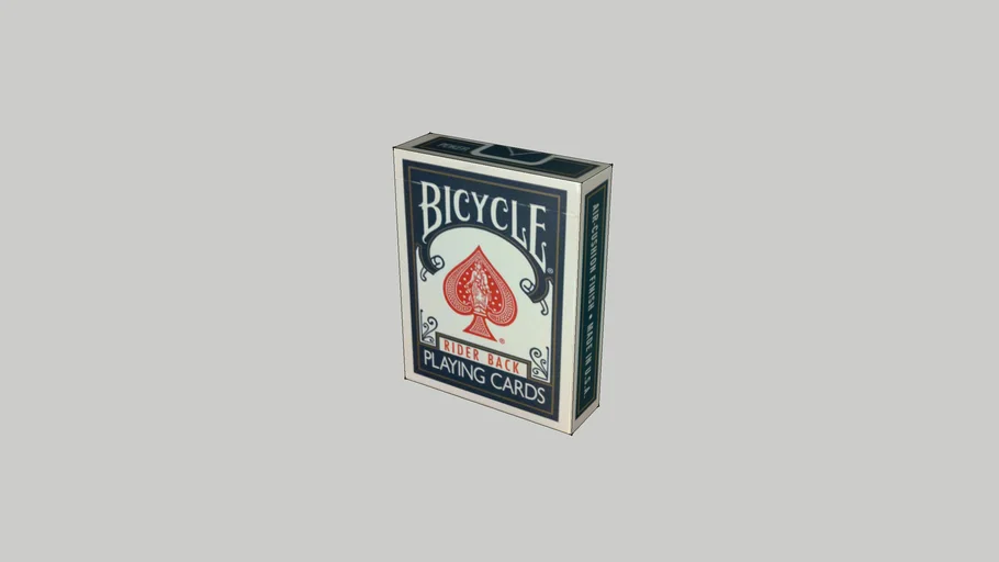 Bicycle Playing Cards 3D Warehouse