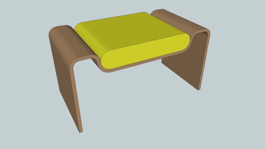 upholstered laminated stool