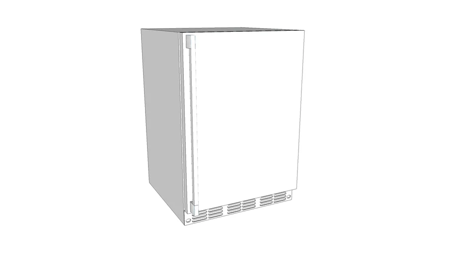 Monogram Bar Refrigerator with Icemaker 3D Warehouse