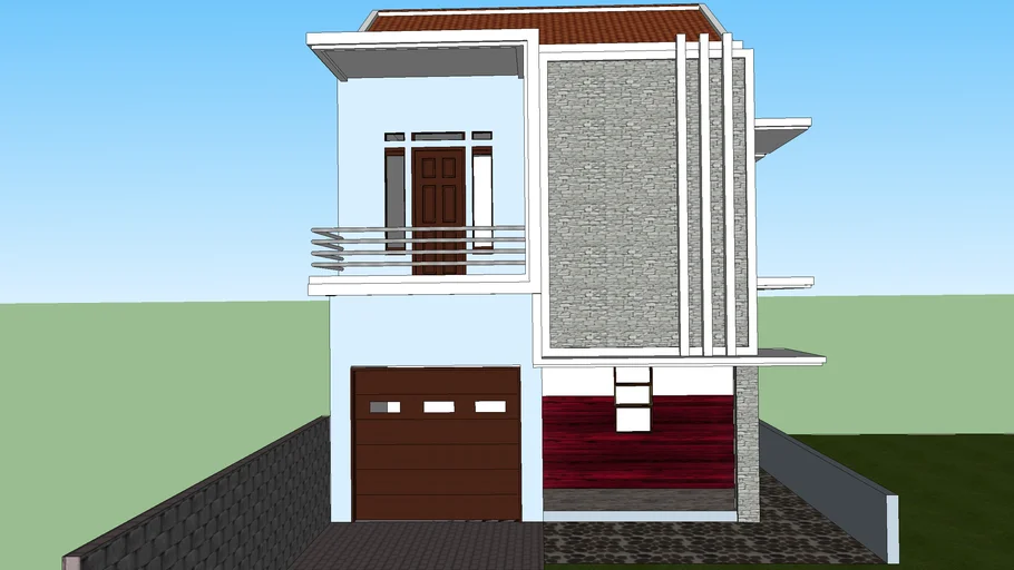 rumah ukuran 6 x 8 sketchup 2016 | 3D Warehouse