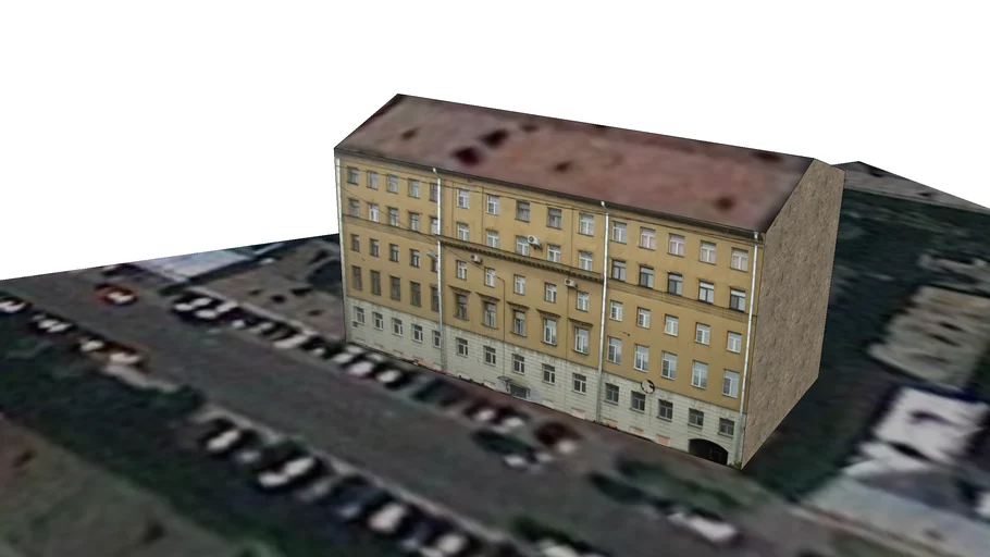 RUSSIA St Petersburg Basil Island 2 line 17 3D Warehouse