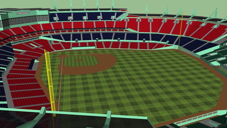 Boston Red Sox new stadium 3D Warehouse