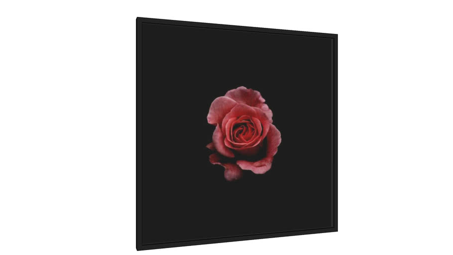 Quadro Rosa da Noite - Galeria9, por Melinski Digital Art