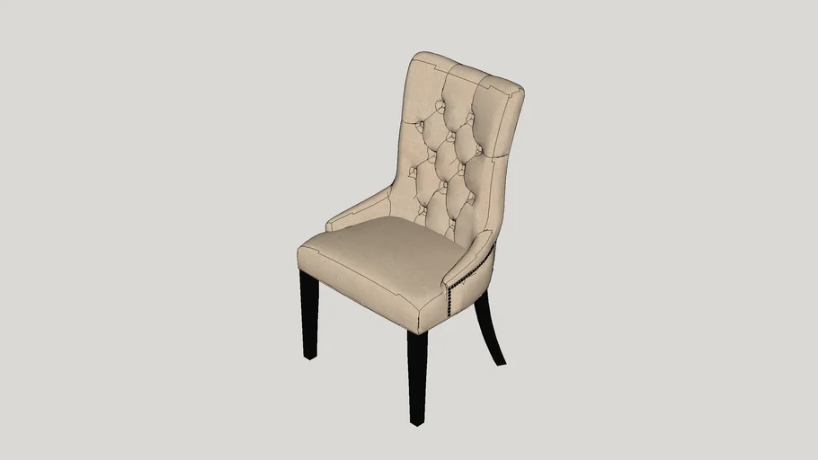 Tufted Chair 3D Warehouse