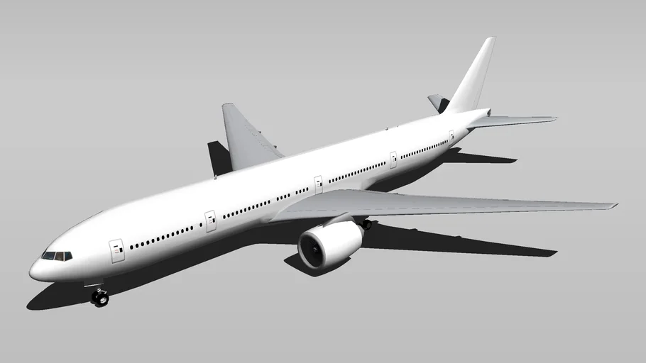 Template - Boeing 777-300 2016 UPDATE] | 3D Warehouse