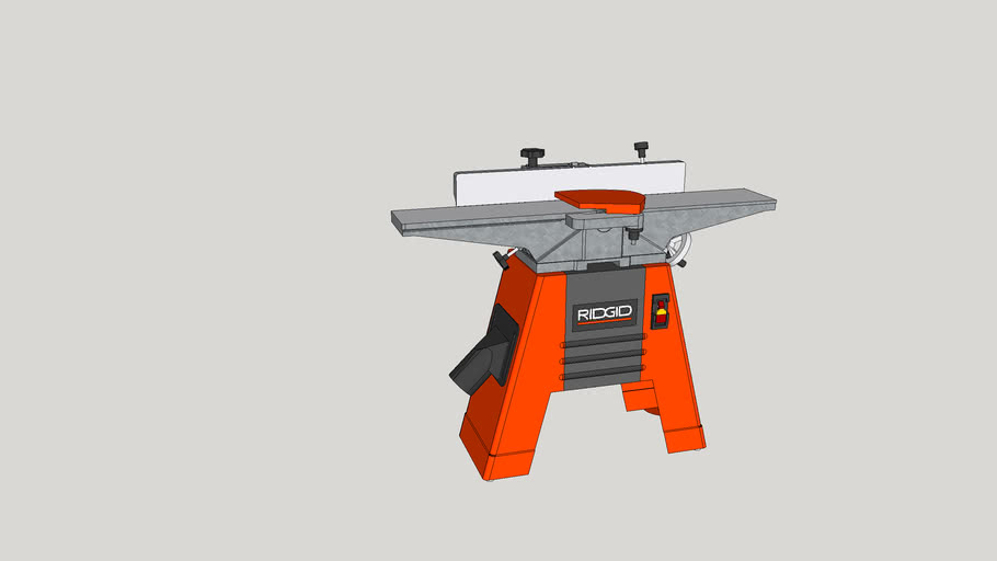 6' Ridgid Jointer 3D Warehouse