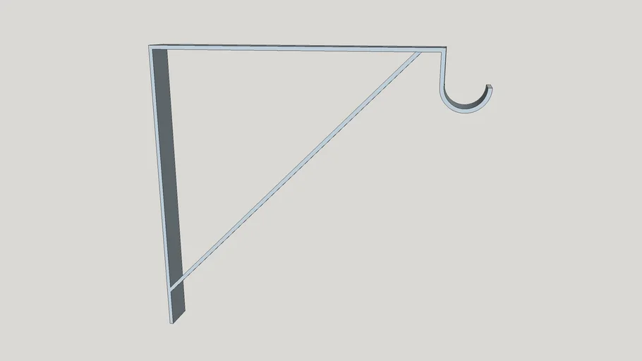 Closet Rod Support 3D Warehouse
