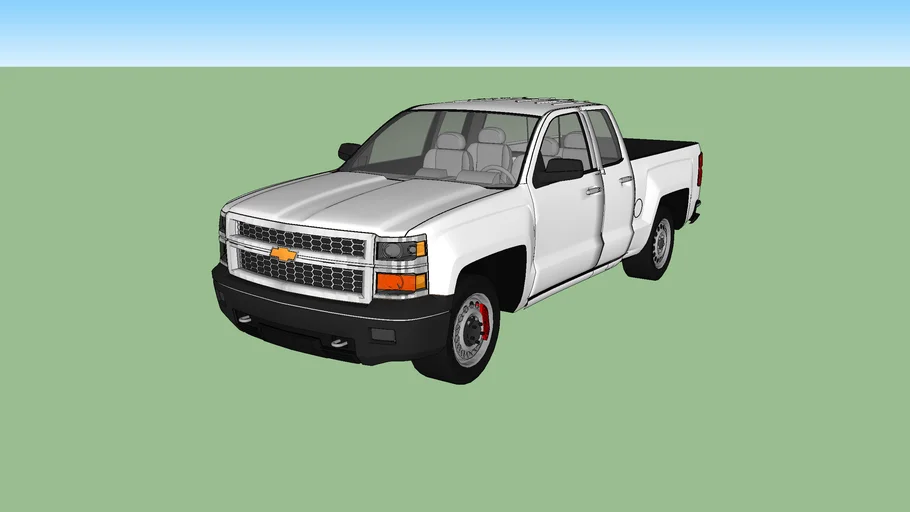 Chevrolet Silverado Model 2014 2015 2016 2017 2018 3d Warehouse 1655