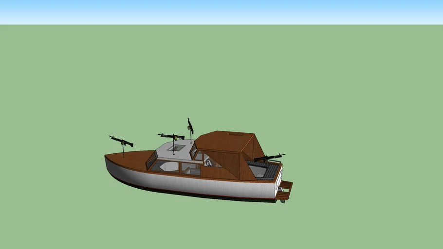 Home made PT boat