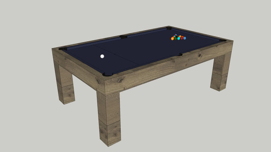 billiards, mesa de billar moderno, refo | 3D Warehouse