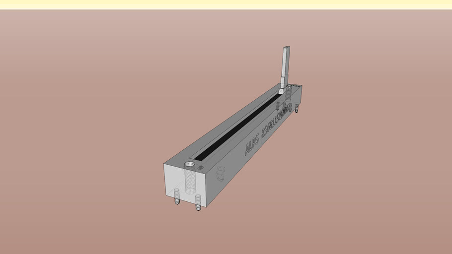 ALPS Fader RS6011SY6006 3D Warehouse