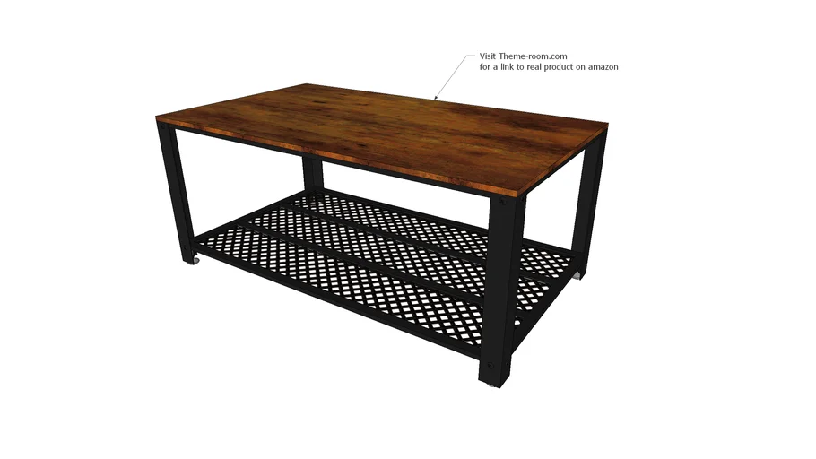 Vintage Coffee Table 3D Warehouse