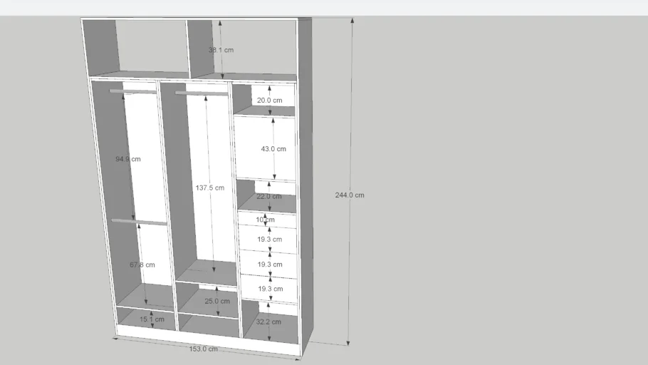 Closet | 3D Warehouse
