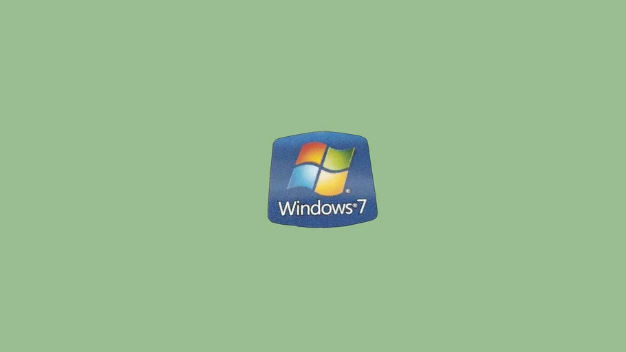 Windows 7 Sticker