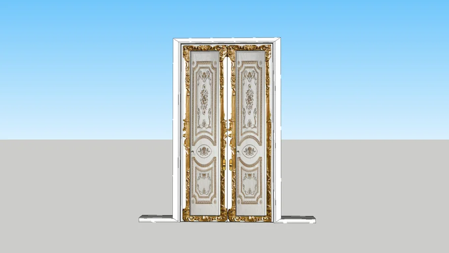 Grand Double Doors | 3D Warehouse