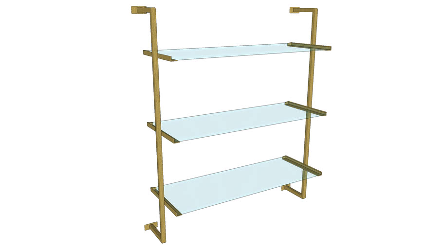 Wall Shelf 3D Warehouse
