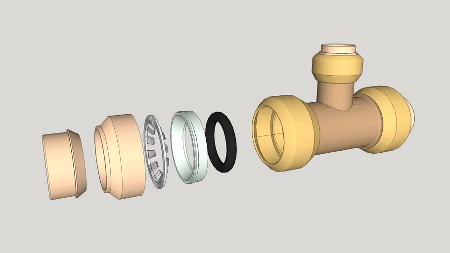 push-to-connect-reducer-tee-3-4-x-3-4-x-1-2-3d-warehouse