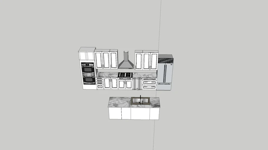 small kitchen | 3D Warehouse