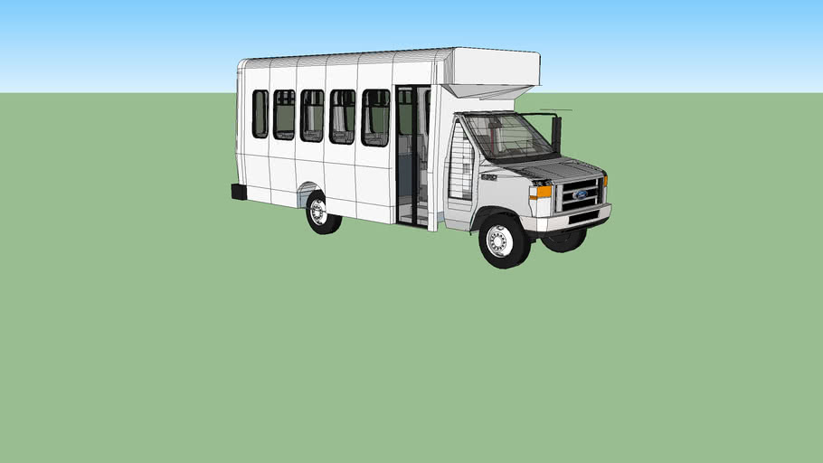 2012 Coach & Equipment (Phoenix 14passenger shuttle) bus 3D Warehouse