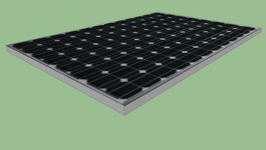 Canadian Solar CS5P-M Series Solar Module | 3D Warehouse