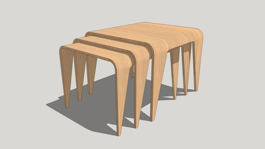Nesting Tables | 3D Warehouse