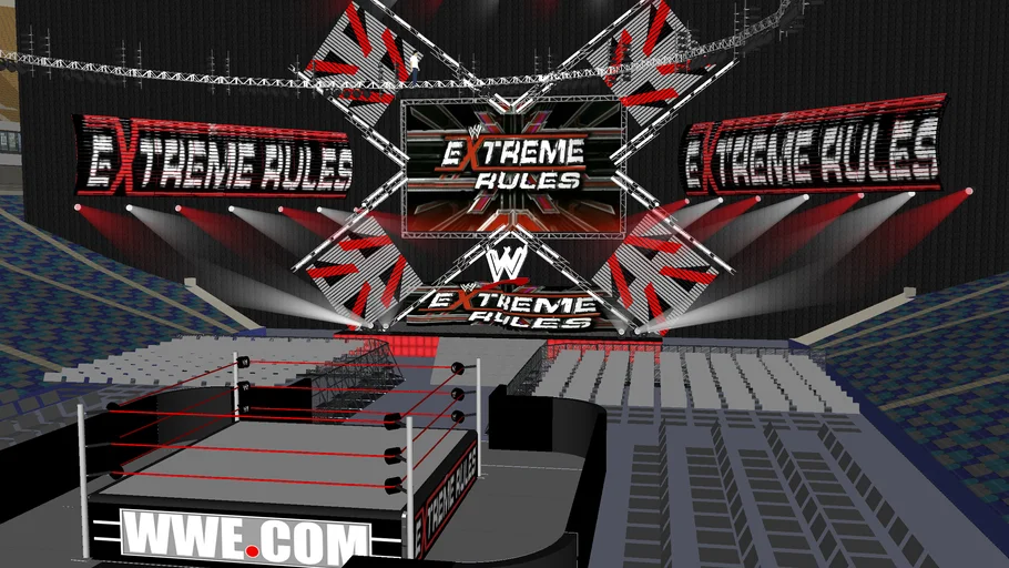 WWE Extreme Rules 2009 HD Arena | 3D Warehouse