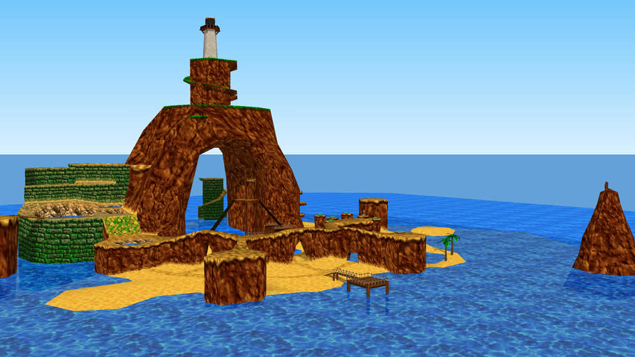 BanjoKazooie Treasure Trove Cove. 3D Warehouse