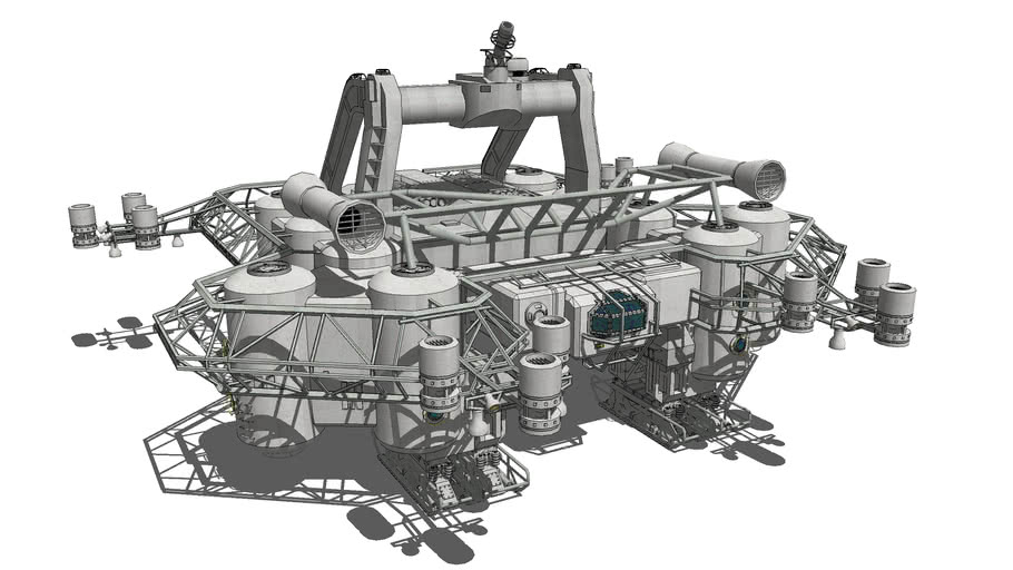 Deepcore - Abyss Rig v1.0 | 3D Warehouse