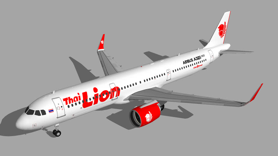 Thai Lion Air Airbus A321neo 1