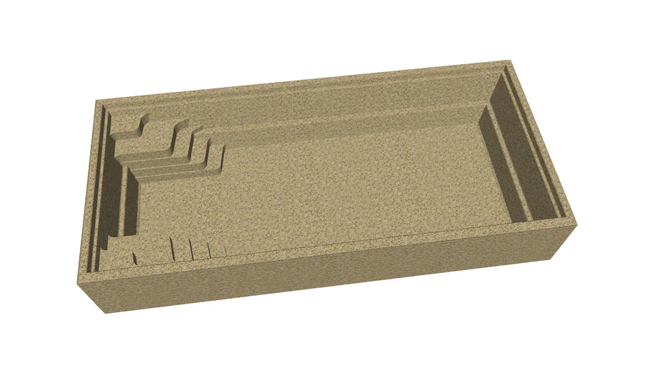 Fun 83 - BI-LUMINITE Golden Pebble - Compass Pools | 3D Warehouse