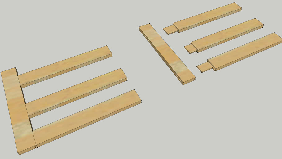mortise and tenon joints 3D Warehouse